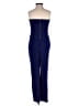 Express Solid Blue Jumpsuit Size 0 - photo 2