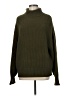 Unbranded Solid Green Turtleneck Sweater Size M - photo 1
