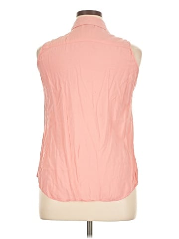 DressBarn Sleeveless Button-Down Shirt (view 2)