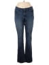 DKNY Jeans Hearts Blue Jeans Size 8 - photo 1