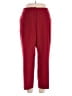 Bar III Solid Red Casual Pants Size 14W - photo 1