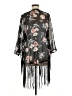 Torrid 100% Polyester Black Kimono Size Med - Lg Plus (00) - photo 2