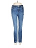 Ann Taylor LOFT Stripes Blue Jeans Size 27 waist - photo 1
