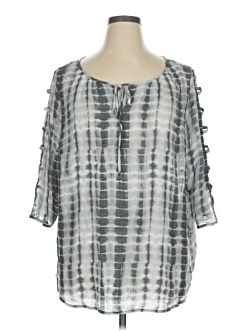 Fred David 3/4 Sleeve Blouse (view 1)