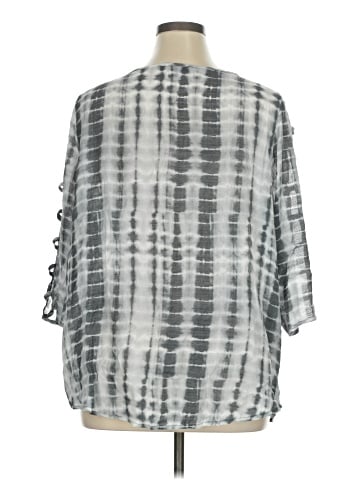 Fred David 3/4 Sleeve Blouse (view 2)
