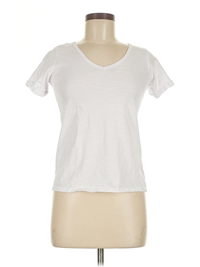 Pre-owned Splash Short Sleeve T-shirt In White