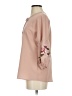 Roz & Ali 100% Polyester Pink 3/4 Sleeve Blouse Size XS - photo 5