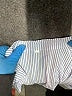 Unbranded Stripes Blue Long Sleeve Button-Down Shirt Size L - photo 7