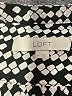 Ann Taylor LOFT 100% Rayon Black Kimono Size M - photo 3