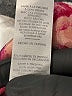 Natori Floral Black 3/4 Sleeve Blouse Size M - photo 7