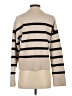 H&M Stripes Tan Turtleneck Sweater Size XS - photo 2