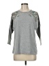 retrology Gray 3/4 Sleeve Top Size M - photo 1