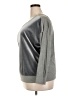 Alfani Metallic Color Block Silver Pullover Sweater Size XXL - photo 5