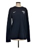 Nike 100% Polyester Blue Long Sleeve Top Size S - photo 1