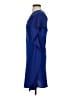 Central Park West 100% Polyester Solid Blue Cocktail Dress Size S - photo 5