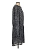 dalia 100% Polyester Gray Casual Dress Size S - photo 4