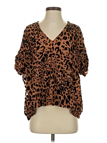 Karlie Short Sleeve Blouse (view 1)