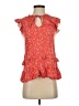 Wallflower 100% Rayon Red Sleeveless Blouse Size S - photo 1
