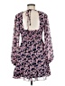 Lush 100% Polyester Floral Pink Casual Dress Size M - photo 2