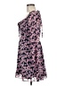 Lush 100% Polyester Floral Pink Casual Dress Size M - photo 5