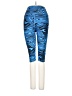 Year Of Ours Graphic Blue Active Pants Size S - photo 1