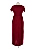 Assorted Brands 100% Polyester Burgundy Casual Dress Size 12 - photo 2