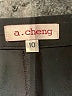 A. Cheng Black Dress Pants Size 10 - photo 7