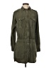 Etienne Marcel 100% Tencel Green Trenchcoat Size XS - photo 1