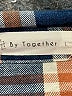 By Together 100% Cotton Plaid Blue Long Sleeve Button-Down Shirt Size L - photo 7