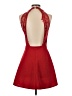 Unbranded Solid Red Cocktail Dress Size S - photo 2