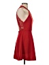 Unbranded Solid Red Cocktail Dress Size S - photo 4