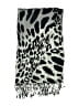 Unbranded Animal Print Black White Scarf One size - photo 2