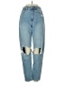 American Eagle Outfitters Hearts Blue Jeans Size 00R - photo 1
