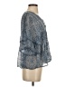 Joie Blue 3/4 Sleeve Blouse Size XS - photo 4