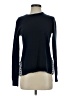 Autumn Cashmere 100% Cotton Checkered-gingham Blue Pullover Sweater Size XS - photo 1
