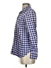 J.Crew 100% Cotton Checkered-gingham Blue Long Sleeve Button-Down Shirt Size 2 - photo 5
