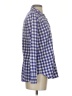 J.Crew 100% Cotton Checkered-gingham Blue Long Sleeve Button-Down Shirt Size 2 - photo 4