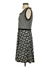 Max Studio Houndstooth Gray Casual Dress Size S - photo 5