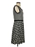 Max Studio Houndstooth Gray Casual Dress Size S - photo 4