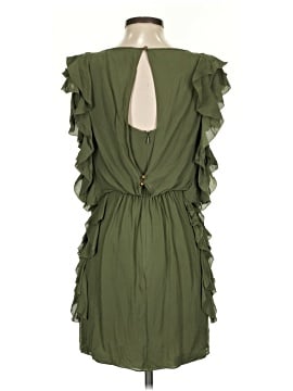 green emerald velvet dress Chaser Capri Meadow Green Mini Dress