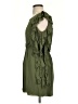 Tibi 100% Polyester Solid Green Casual Dress Size 4 - photo 5