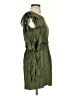 Tibi 100% Polyester Solid Green Casual Dress Size 4 - photo 4