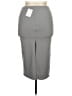 Forever 21 Solid Gray Casual Skirt Size XL - photo 2