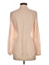 Zara Basic 100% Polyester Tan Long Sleeve Blouse Size M - photo 2