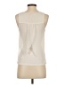Express 100% Rayon Ivory Sleeveless Top Size XS - photo 2