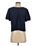 Naked Zebra Blue Short Sleeve Top Size S (estimated) - photo 1