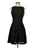 Ann Taylor Solid Black Cocktail Dress Size 0 - photo 1