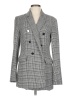 CATHERINE Catherine Malandrino Houndstooth Gray Blazer Size 10 - photo 1
