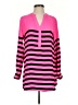 Gianni Bini 100% Polyester Stripes Pink Long Sleeve Blouse Size XS - photo 1