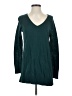 Ann Taylor LOFT Outlet Chevron-herringbone Teal Pullover Sweater Size S - photo 1